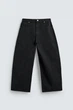 Джинси Zara Wide Fit чорний 0840/407/800 34 - зображення 7