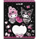 Набор школьных тетрадей KITE в упаковке 20 шт. по 18 листов Hello Kitty клетка (HK25-236-2) - зображення 1