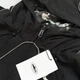 Вітрівка Corteiz x NRG Onyx Track Jacket Black (рефлективна) L - изображение 8