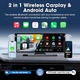 Vtopek 4K Відеореєстратор Apple Carplay дисплей Carplay Android Автомобільний дисплей 10,26 дюйма HD IPS сенсорний екран - зображення 2