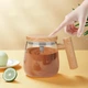Стеклянная чашка блендер Sunroz Coffee stirring cup 400мл кружка мешалка - изображение 2