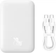 УМБ Baseus Magnetic Mini Air MagSafe 6000 mAh 20 W White (PPCXM06A) - изображение 2