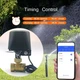Умный Wi-Fi кран для воды 1″ DN25 с электроприводом, управление Tuya Smart / Smart Life, Черный - изображение 5