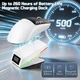 Геймерська акумуляторна, бездротова (Bluetooth + 2,4G), миша Attack Shark X11 PRO V2, PAW3315, 30000DPI Black/ЧОРНА (X11PROV2B) - зображення 2