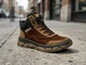 Кросівки термо, черевики спотивні CAT Nubuck Brown GTX 40 - зображення 3