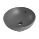 Умывальник накладной Mixxus Premium Topper-0201 410х410 круглый, серый матовый (MP6649) - изображение 3