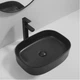 Умывальник накладной Mixxus Premium Bevel-0103 510х370 прямоугольный, черный (MP6520) - изображение 2