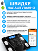 Смарт ваги підлогові Bluetooth до 180 кг, електронні ваги з LED-дисплеєм та додатком для Android та iOS - изображение 5