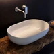 Умывальник на столешницу Flaminia APP 62 x 40 x h 16 cm, без перелива, Carbone matt (AP62ACAR) - изображение 2