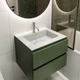 Умывальник врезной Miraggio Erica 600x500 прямоугольный, белый - изображение 1