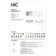 Раковина накладная Nic Design Semplice 550x360 прямоугольная, антрацит матовая (001481013) - изображение 3