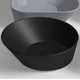 Раковина накладная Simas Wave 420x420 круглая, черная матовая (WA01NM) - изображение 3