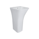 Раковина напольная Qtap Crow 825х425 прямоугольная, белая (QT0511G315WN) - изображение 1