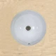 Умывальник врезной VBI Marzano 350x350 круглый, белый (VBI-018061) - изображение 2