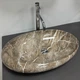 Умывальник накладной VBI Vicenza M 580x360 овальный, коричневый (VBI-014805) - изображение 5