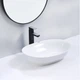Умывальник накладной Mixxus Premium Ellipse-0103 550х390 овальный, белый (MP6553) - изображение 2