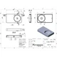 Умывальник подвесной Miraggio Loop R 800x450 прямоугольный, белый - изображение 5