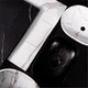 Умывальник накладной Rea Belinda 460x320 прямоугольный, белый/черный матовый (REA-U6759) - изображение 7