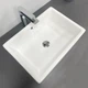 Умывальник накладной VBI Castello 510x350 прямоугольный, белый (VBI-012901) - изображение 3