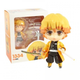 Коллекционная фигурка статуэтка Зеницу Агацума Zenitsu Agatsuma Demon Slayer: Kimetsu no Yaiba Nendoroid аниме минифигурка, 10 см - изображение 1