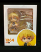 Коллекционная фигурка статуэтка Зеницу Агацума Zenitsu Agatsuma Demon Slayer: Kimetsu no Yaiba Nendoroid аниме минифигурка, 10 см - изображение 10