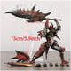 Подвижная фигурка Monster Hunter, Охотник на чудовища, Fire Dragon Armor, 15 см. - изображение 2