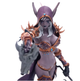 Фигурка Sylvanas Windrunner Ghost Queen World of Warcraft / Сильвана Ветрокрыла Варкрафт / Статуэтка BauTech Tribal Queen Sylvanas – коллекционная аниме фигура Королевы Сильваны 22 см на подставке - изображение 4