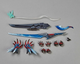 Коллекционная фигурка Amazing Yamaguchi Lunagaron Armor Set / Monster Hunter Rise 17 см — Охотник в броне Лунагарона Revoltech action figure - изображение 5