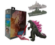 Коллекционная фигурка Godzilla King of Monsters Burning Version - Годзилла Король монстров с красным атомным лучом и кораблями, 16 см - изображение 1
