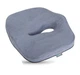 Подушка ортопедическая для сидения Correct Shape Max Comfort 50х50см от гемороя, простаты, подагры, серая (73374) - изображение 1