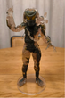 Фигурка Хищник 18см коллекционная с набором аксессуаров action figures Predator 18см jungle demon - изображение 4