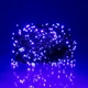 Уличная гирлянда нитка 50 м 500 LED Синяя черный провод гирлянда на улицу 8 режимов работы новогодняя гирлянда - изображение 3