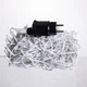 Уличная гирлянда нитка 50 м 500 LED Мультиколор белый провод гирлянда на улицу 8 режимов работы новогодняя гирлянда - изображение 10