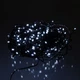 Светодиодная уличная гирлянда 30 м 300 LED Белая черный провод с пультом и солнечной панелью влагозащищенная IP65 8 режимов работы - изображение 5
