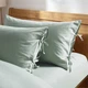 Комплект постільної білизни Lovely Svi варена бавовна (120 г/м2) Полуторний в клітинку Зелений (490326) - зображення 3