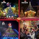 Гірлянда із зіркою RGB конусна 16 ниток по 2-3 м, 8 режимів роботи, таймер - зображення 5