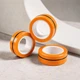 Антистрес іграшка Магнітні кільця Magnetic Rings, спінер для рук, Помаранчевий (Fidget Rings) - зображення 8