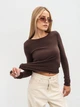 Лонг "Серпанок" ROMASHKA Коричневый, M|L, 20600 - изображение 4