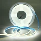 Світлодіодна LED COB стрічка 5 метри із кнопкою USB 5V, білий нейтральний, світильник для підсвічування кухні шаф - зображення 9