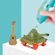 3D ручка для малювання з USB, Блакитна - зображення 6