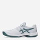 Мужские кроссовки для тенниса ASICS Game Ff 1041A489-105 44.5 (10.5US/9.5UK) 28.2 см Белый/Бирюзовый (4571633879623) - изображение 2