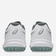 Мужские кроссовки для волейбола ASICS Upcourt 6 1071A104-107 42 (8.5US/7.5UK) 26.5 см Белый/Бирюзовый (4571633961205) - изображение 4