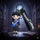 Брелок Венздей Аддамс Wednesday Addams з віолончеллю фігурка іграшка для ключів, рюкзака, сумки 8 см - зображення 2