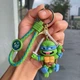 Брелок Черепашки ніндзя Леонардо Ninja Turtles Leonardo фігурка іграшка для ключів, рюкзака, сумки 7,5 см - зображення 6