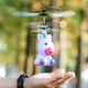 Интерактивная игрушка летающий Единорог с подсветкой / Детская летающая игрушка / Игрушка летающая от руки - изображение 5