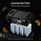 Зарядна станція Pecron E2400LFP 2400 Вт, 2048 Вт·год, LiFePO₄, UPS, сонячна зарядка до 800 Вт - зображення 7