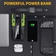 Пусковий пристрій Giatero 001B 4000А Peak 12800mAh Бустер для авто з функцією Power Bank + ліхтар має чохол (твердий футляр) - изображение 6
