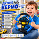 Іграшкове музичне дитяче кермо іграшка Limo Toy 7044 UK українською мовою з музикою ігровий дитячий музичний руль для дітей - зображення 1