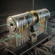 Циліндровий механізм Securemme 3200PCS35451X5 К2 80 35/45T мм 5ключів +1 монтажний ключ мат.хром - изображение 7