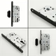 Замок MAGNET 85/50 мм SOFIA CX PZ 410B-S Black - изображение 2